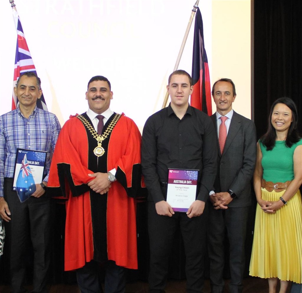 2025 Award Winners Mr Akhil Verna and Mr James Craigie